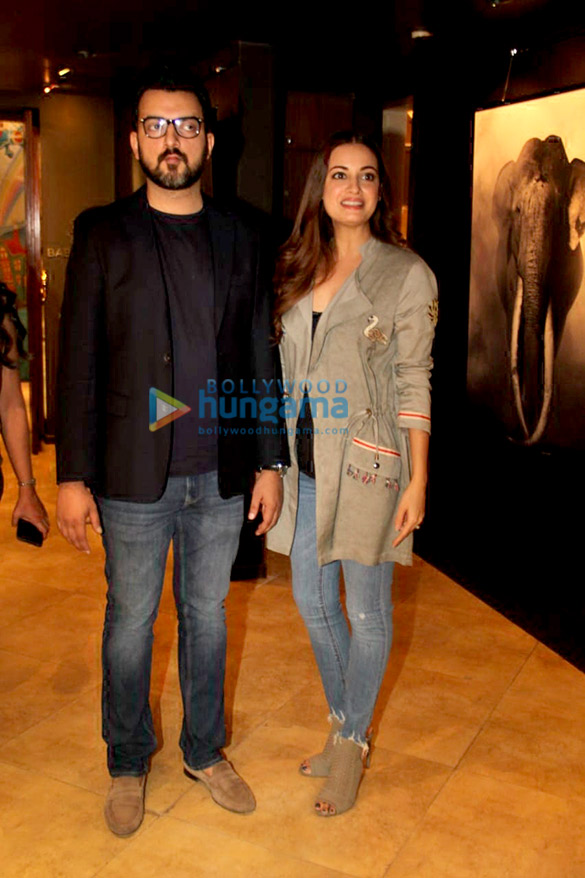 dia mirza and sahil sangha snapped at light and shadow event 4