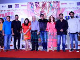 Elli AvrRam and Arshad Warsi snapped at the song launch of ‘Chamma Chamma’ from ‘Fraud Saiyaan’