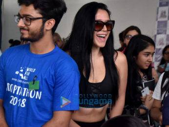 Farah Khan and Krishna Shroff and others at St Teresa Boys School for World Pet Adoption 2018