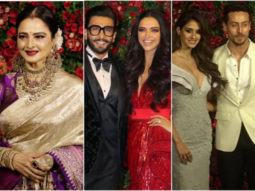Ranveer Singh – Deepika Padukone Mumbai Reception: Tiger Shroff, Disha Patani, Rekha, Vicky Kaushal arrive in style