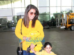 Geeta Basra, Kainaat Arora and others snapped at the airport