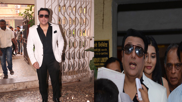 Govinda and Pahlaj Nihalani unveiling their ISSUE launching Society December 2018