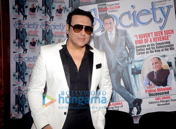Govinda launches the latest issue of ‘Society’ magazine Govinda launches the latest issue of ‘Society’ magazine