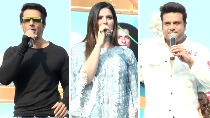 Guru Randhawa, Sonu Sood, Zareen Khan & others at Street Festival Malad Masti 2018