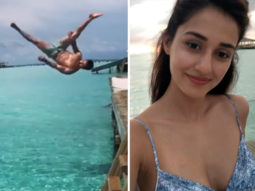 HOT & HAPPENING! Tiger Shroff aces the bellyflop on a vacation with Disha Patani (watch videos)