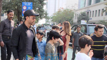 Hrithik Roshan spotted with his family at BKC