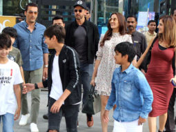 Hrithik Roshan and Varun Dhawan spotted at Juhu PVR