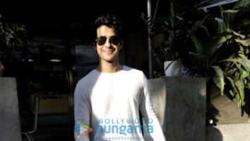 Ishaan Khatter snapped at Kitchen Garden in Bandra