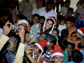 Jacqueline Fernandez celebrates Christmas with kids at an orphanage