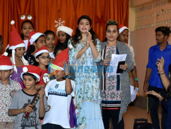 Jacqueline Fernandez celebrates Christmas with kids at an orphanage