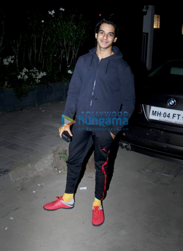 janhvi kapoor ishaan khatter shilpa shetty and others spotted at soho house in juhu 2