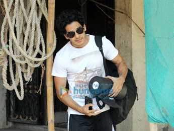 Janhvi Kapoor and Ishaan Khatter snapped at gym
