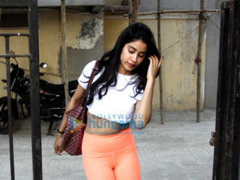 Janhvi Kapoor and Ishaan Khatter snapped at gym
