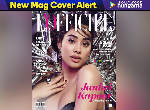 Janhvi Kapoor smoulders all whilst competing with herself as the cover girl for L’Officiel this month!