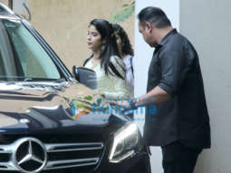 Janhvi Kapoor snapped at Maddock Films’ office