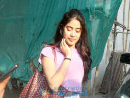 Janhvi Kapoor spotted outside the gym in Bandra