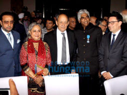 Jaya Bachchan, Kalki Koechlin and Gulshan Grover snapped at Indo French meeting