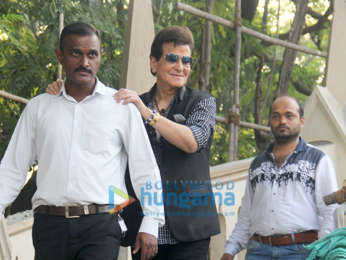 Jeetendra snapped at Mount Mary Church in Bandra