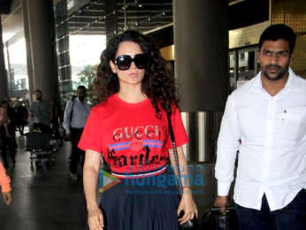 Kangana Ranaut, Maniesh Paul and others snapped at the airport