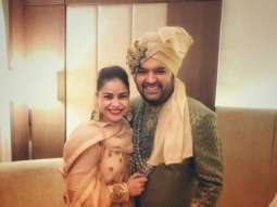 Kapil Sharma’s on screen wife Sumona Chakravarty poses with him at his real wedding