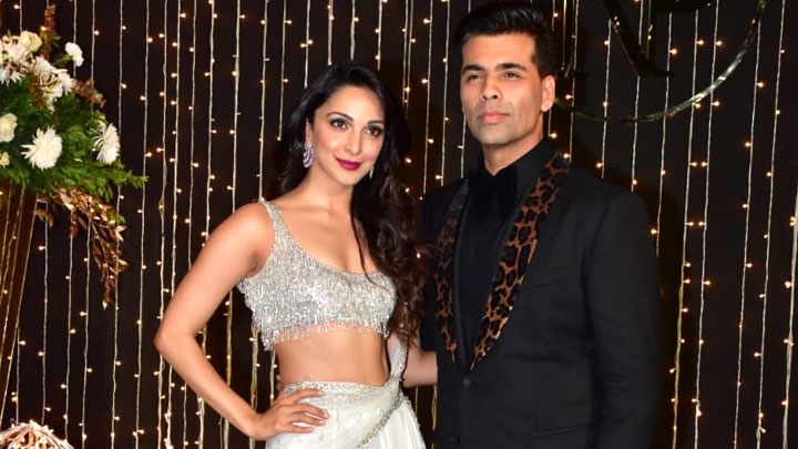 Karan Johar & Kiara Advani at Priyanka Chopra-Nick Jonas’ GRAND RECEPTION in Mumbai