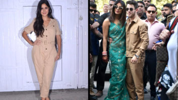 Wowza! Did Nick Jonas and Katrina Kaif twin in khaki and give us the perfect winter outfit?