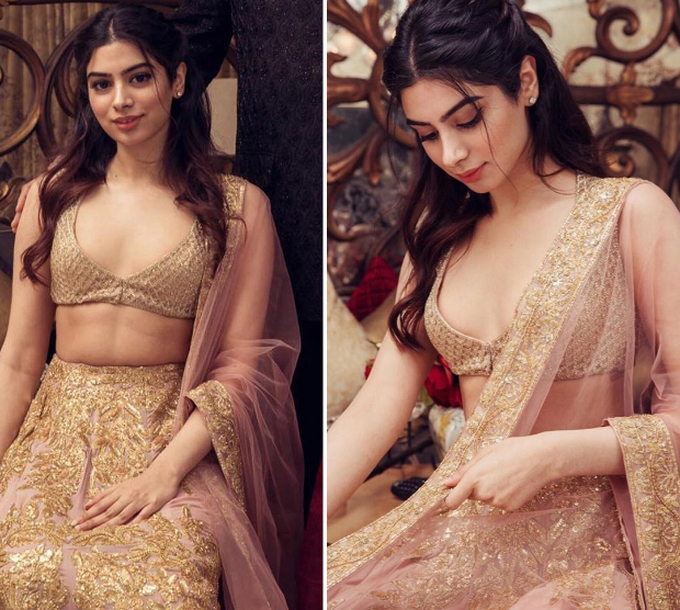 Khushi Kapoor in Manish Malhotra