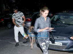 Kim Sharma and Harshvardhan Rane snapped in Bandra