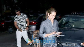 Kim Sharma and Harshvardhan Rane snapped in Bandra