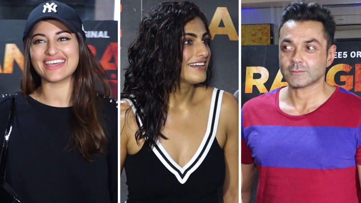 Kubra Sait, Sonakshi Sinha and others at Screening of Web-Series Rangbaaz