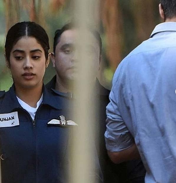 LEAKED PHOTO! Janhvi Kapoor transforms into combat pilot for Gunjan Saxena biopic