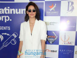 Mandana Karimi, Dino Morea and Shibani Dandekar snapped at Super Star League event