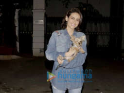 Mandana Karimi spotted in Bandra