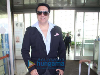 Mouni Roy and Govinda snapped at the airport