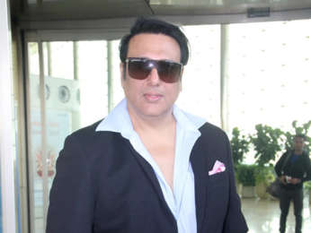 Mouni Roy and Govinda snapped at the airport