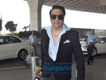 Mouni Roy and Govinda snapped at the airport