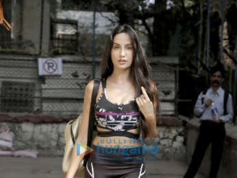 Nora Fatehi snapped at Juhu