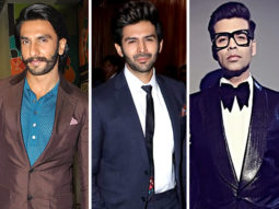 PARTY VIDEO: Ranveer Singh dances to ‘AANKH MAAREY’ with Kartik Aaryan, Karan Johar