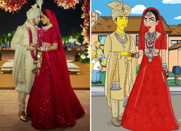 PHOTOS: Nick Jonas and Priyanka Chopra's grand wedding gets The Simpsons makeover and the actress is loving it PHOTOS: Nick Jonas and Priyanka Chopra's grand wedding gets The Simpsons makeover and the actress is loving it