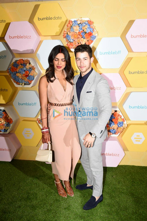 priyanka chopra and nick jonas snapped at an app launch in delhi 4