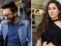 Ranveer Singh, Sara Ali Khan and Rohit Shetty snapped at the trailer launch of ‘Simmba’