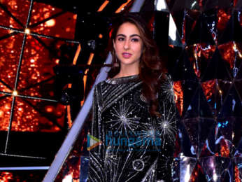 Ranveer Singh, Sara Ali Khan and Rohit Shetty snapped on sets of Indian Idol promoting their film 'Simmba'