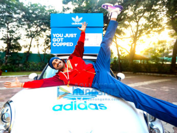 Ranveer Singh snapped for Adidas shoot at Yash Raj studios