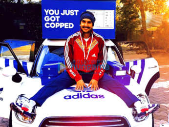 Ranveer Singh snapped for Adidas shoot at Yash Raj studios