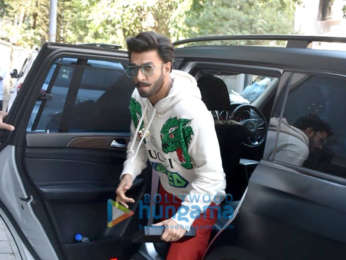 Ranveer Singh spotted in Bandra