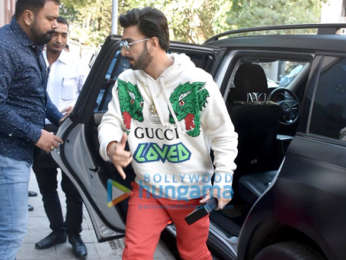 Ranveer Singh spotted in Bandra