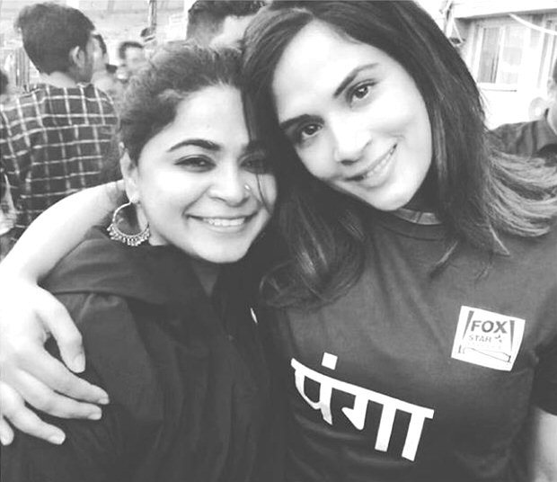 Richa Chadha wraps up first schedule of Ashwiny Iyer Tiwari's Panga!