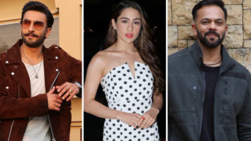 SPOTTED: Ranveer Singh & Sara Ali Khan during SIMMBA promotions