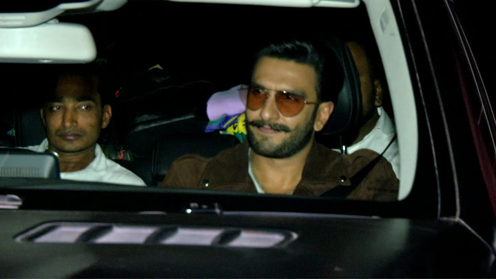 SPOTTED: Ranveer Singh at Farhan Akhtar’s house - Bollywood Hungama