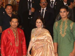 Sachin Tendulkar, Anjali Tendulkar and Arjun Tendulkar grace the grand wedding of Isha Ambani – Anand Piramal